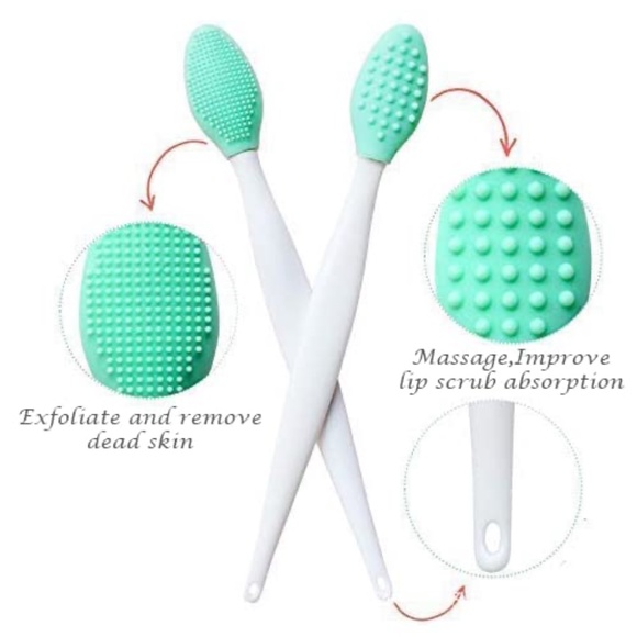 ✨4 for $15✨ Lip Scrub Brush Lip Brush Tool, Silicone Exfoliating Lip Brush 1 PC - Picture 3 of 8